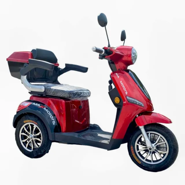 Електрическа триколка MaxMotors FM1 LUX ЧЕРВЕНО 1 Електрическа триколка MaxMotors FM1 LUX ЧЕРВЕНО