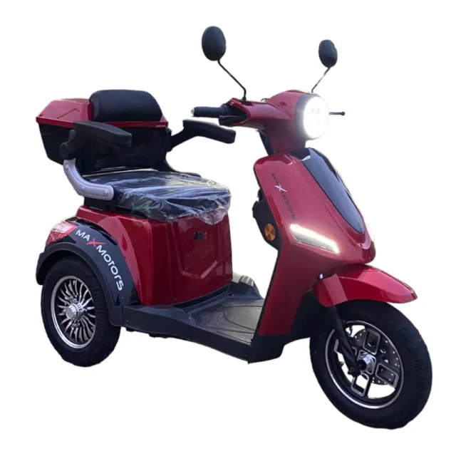 Електрическа триколка MaxMotors FM1 LUX ЧЕРВЕНО 2 Електрическа триколка MaxMotors FM1 LUX ЧЕРВЕНО 1