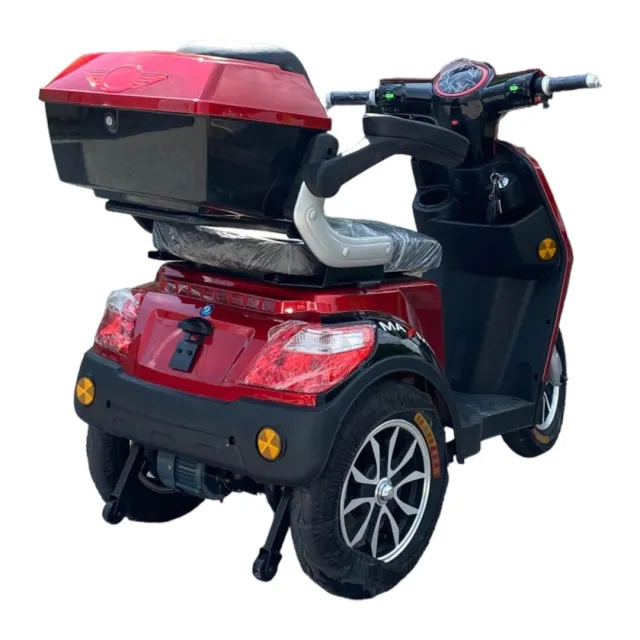 Електрическа триколка MaxMotors FM1 LUX ЧЕРВЕНО 4 Електрическа триколка MaxMotors FM1 LUX ЧЕРВЕНО 3