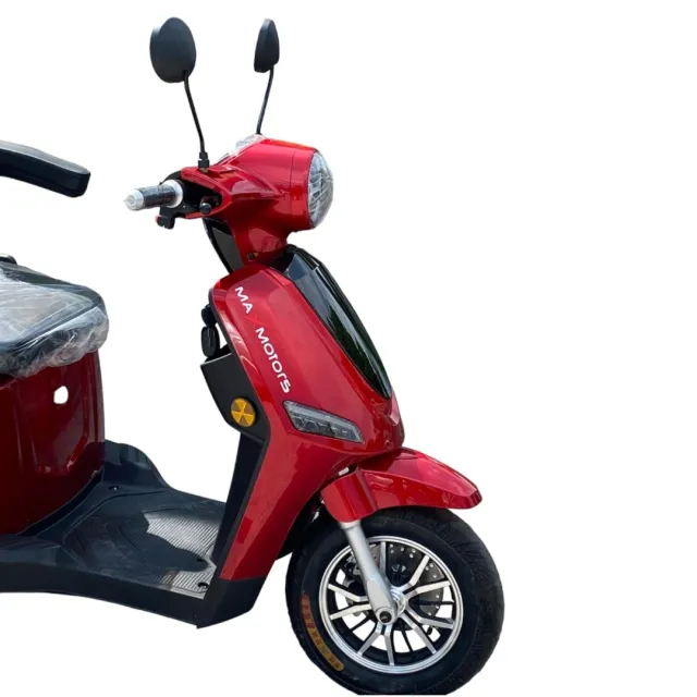 Електрическа триколка MaxMotors FM1 LUX ЧЕРВЕНО 6 Електрическа триколка MaxMotors FM1 LUX ЧЕРВЕНО 5