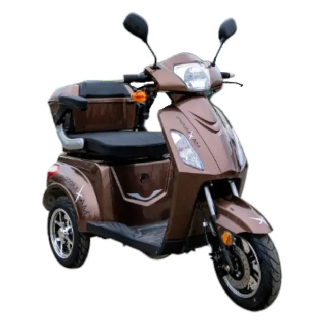 Електрическа триколка 1500 W 20AH MaxMotors модел FM1 КАФЯВ 1 Електрическа триколка 1500 W 20AH MaxMotors модел FM1 КАФЯВ