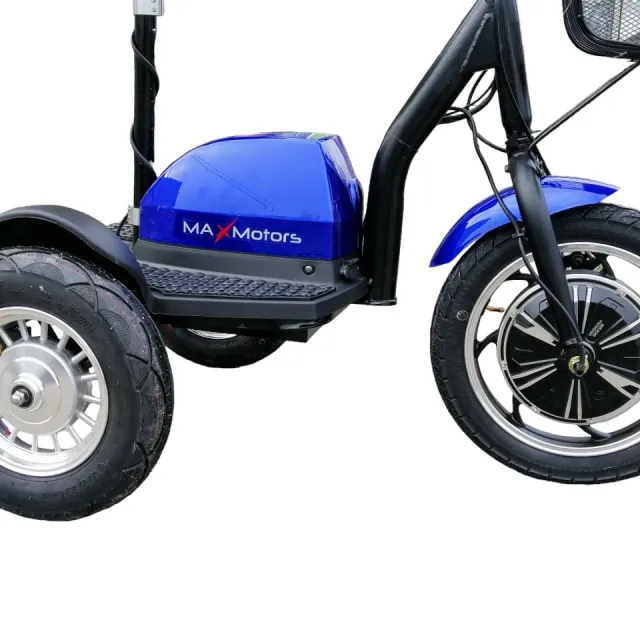 Електрическа триколка 500W A2 BLUE ALLROAD 2 Електрическа триколка 500W A2 BLUE ALLROAD 1
