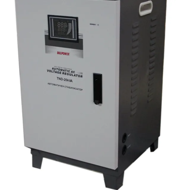Стабилизатор на напрежение | Автоматичен Стабилизатор на ток 20 kVA BULPOWER с LED дисплей трифазни 4 Стабилизатор на напрежение | Автоматичен Стабилизатор на ток 20 kVA BULPOWER с LED дисплей трифазни 3