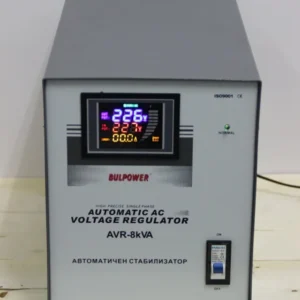 Стабилизатор на ток /на напрежение / 8 kVA BULPOWER автоматичен, с LED дисплей
