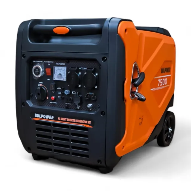 Инверторен Генератор за ток Bulpower 5.8 kW модел 7500iE монофазен 1 Инверторен Генератор за ток Bulpower 5.8 kW модел 7500iE монофазен