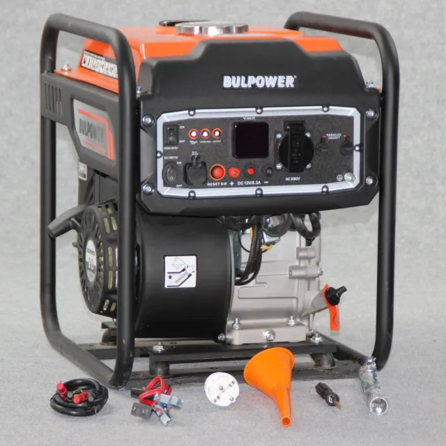 Инверторен генератор за ток Bulpower 4.2 kW 4500I, монофазен, ръчен 1 Инверторен генератор за ток Bulpower 4.2 kW 4500I, монофазен, ръчен