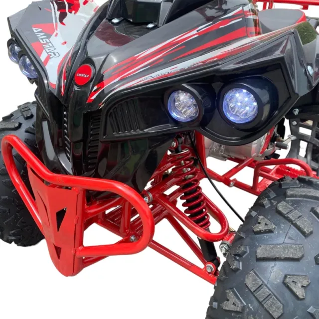 АТВ 125 кубика Бензиново AMSTAR MaxMotors SPORT червен 5 АТВ 125 кубика Бензиново AMSTAR MaxMotors SPORT червен 4