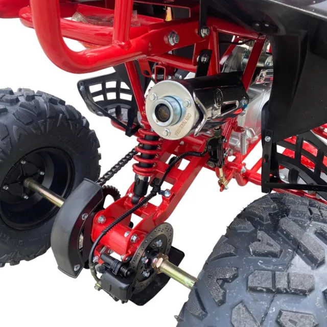 АТВ 125 кубика Бензиново AMSTAR MaxMotors SPORT червен 6 АТВ 125 кубика Бензиново AMSTAR MaxMotors SPORT червен 5