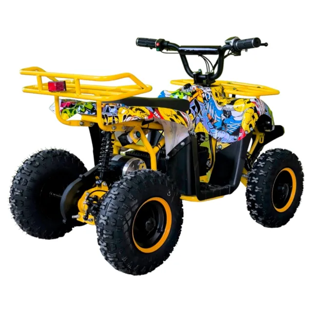 Детско електрическо АТВ MAXMOTORS TOURIST 1200W жълто 2 Детско електрическо АТВ MAXMOTORS TOURIST 1200W жълто 1