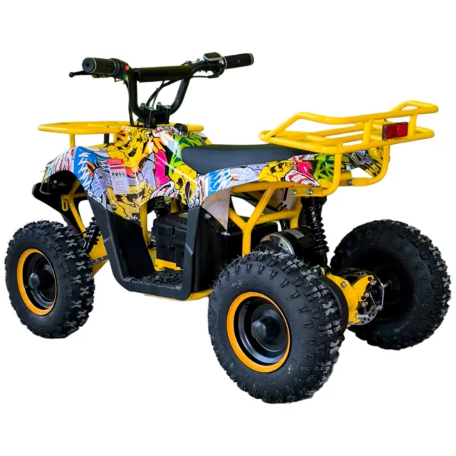 Детско електрическо АТВ MAXMOTORS TOURIST 1200W жълто 4 Детско електрическо АТВ MAXMOTORS TOURIST 1200W жълто 3