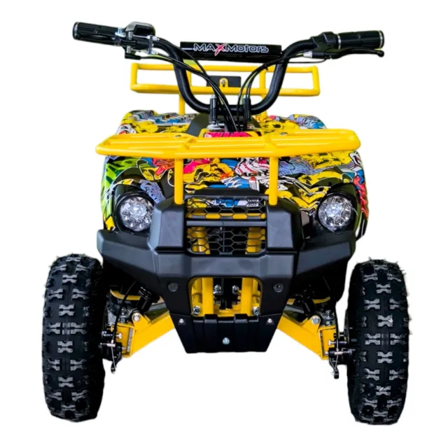 Детско електрическо АТВ MAXMOTORS TOURIST 1200W жълто 5 Детско електрическо АТВ MAXMOTORS TOURIST 1200W жълто 4