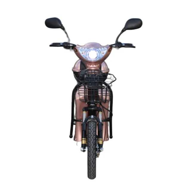 Електрически Скутер Велосипед нов Модел MaxMotors EBZ16 кафяв 6 Електрически Скутер Велосипед нов Модел MaxMotors EBZ16 кафяв 5