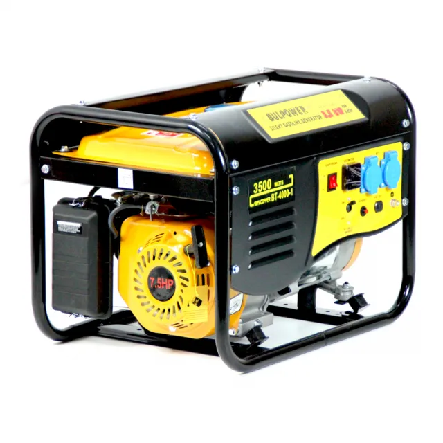 Генератор за ток 3,5 kw BP PROFESSIONAL - монофазен, газ/бензин 2 Генератори за ток 3,5kw BP PROFESSIONAL с вградена автоматика монофазен газ бензин 1