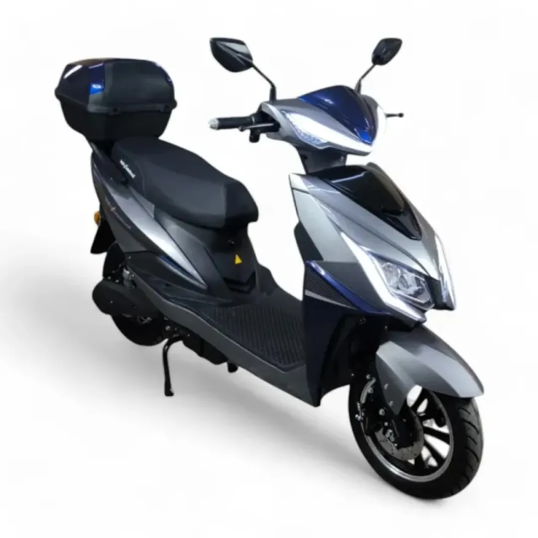 Електрически скутер SuperG 3000W Gray-Blue 1 Електрически скутер | ТОП | 3000W | Gray-Blue - toolmasters