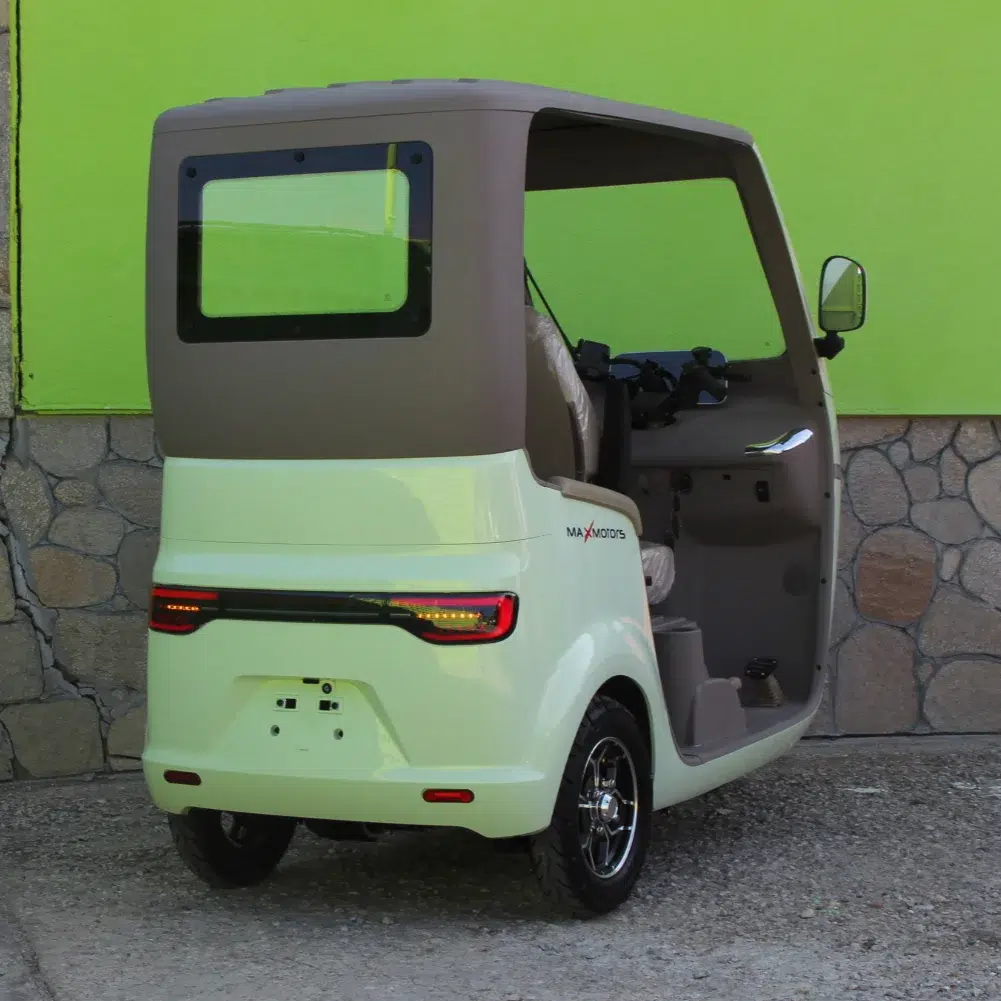 Електрическа триколка триместна Max Motors Luxury BUS Green 3 Електрическа триколка триместна Max Motors Luxury BUS Green - Image 3