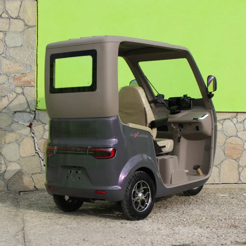 Електрическа триколка триместна Max Motors Luxury BUS Purple 6 Електрическа триколка триместна Max Motors Luxury BUS Purple - Image 6