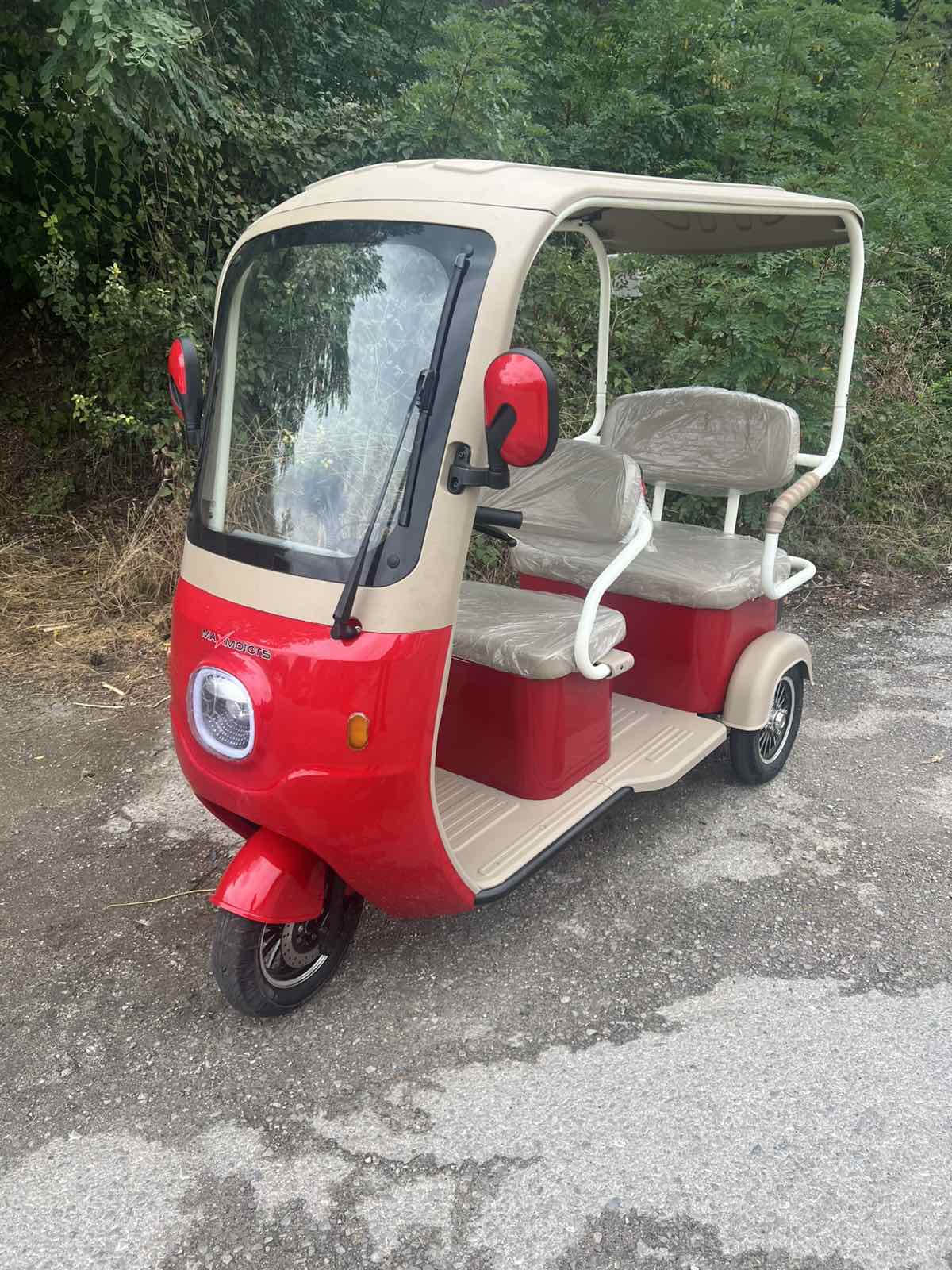 Електрическа триколка Max Motors Golf 2000 Red 2 Електрическа триколка Max Motors Golf 2000 Red - Image 2