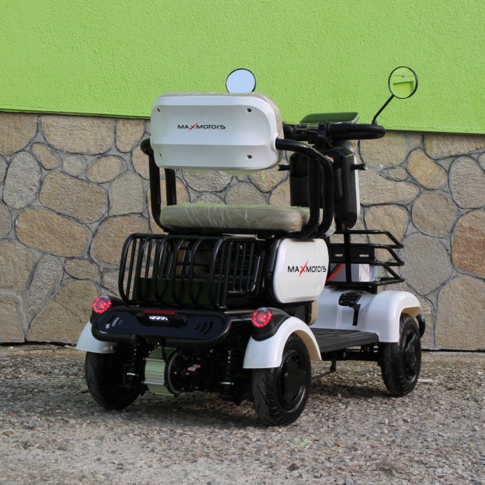 Електрическа четириколка MaxMotors A9 - WHITE, 1500W, триместна 6 Електрическа четириколка MaxMotors A9 - WHITE, 1500W, триместна - Image 6