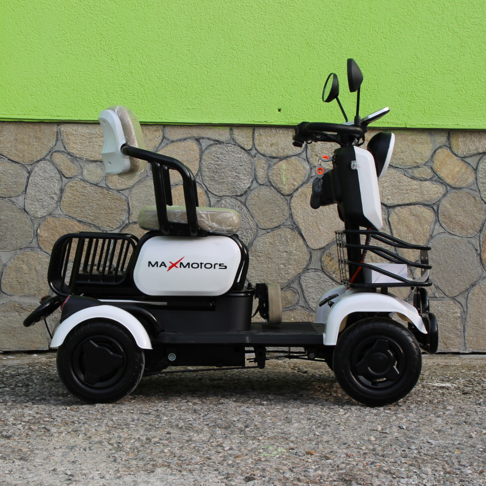 Електрическа четириколка MaxMotors A9 - WHITE, 1500W, триместна 7 Електрическа четириколка MaxMotors A9 - WHITE, 1500W, триместна - Image 7