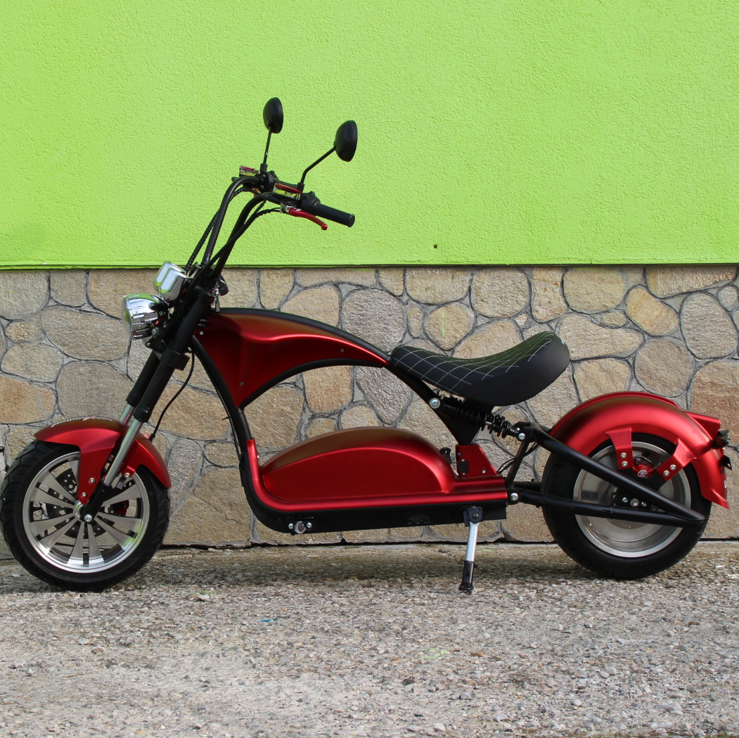 Електрически скутер CP-4 Maxi - чопър, 3500W, RED 2 Електрически скутер CP-4 Maxi - чопър, 3500W, RED - Image 2