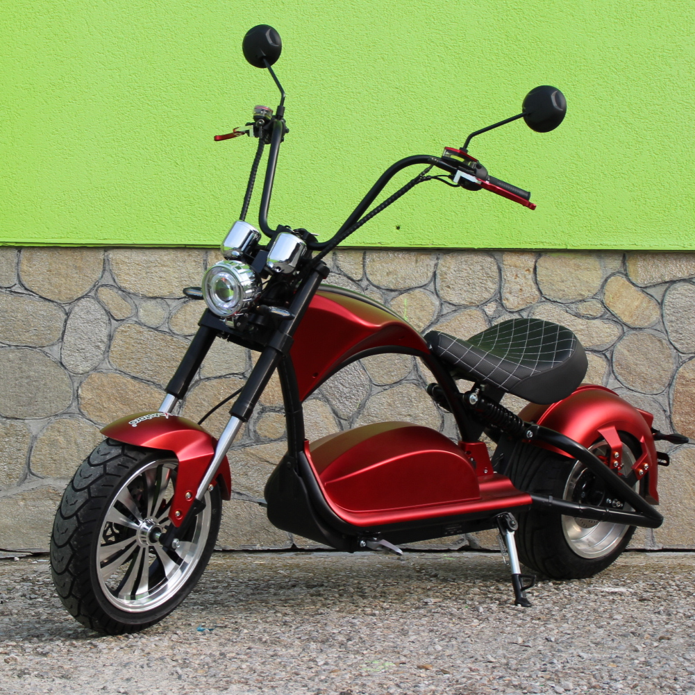 Електрически скутер CP-4 Maxi - чопър, 3500W, RED 1 Електрически скутер Maxi чопър | 3500W, RED - toolmaster