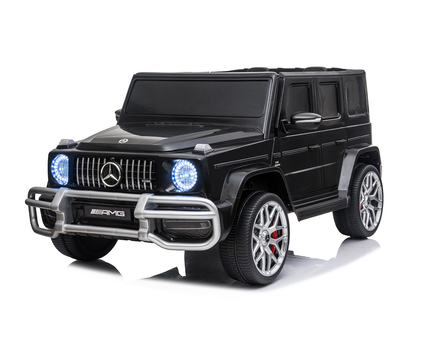 Акумулаторна кола Licensed Mercedes AMG G63 Black 1 Акумулаторна кола Licensed Mercedes AMG G63 Black