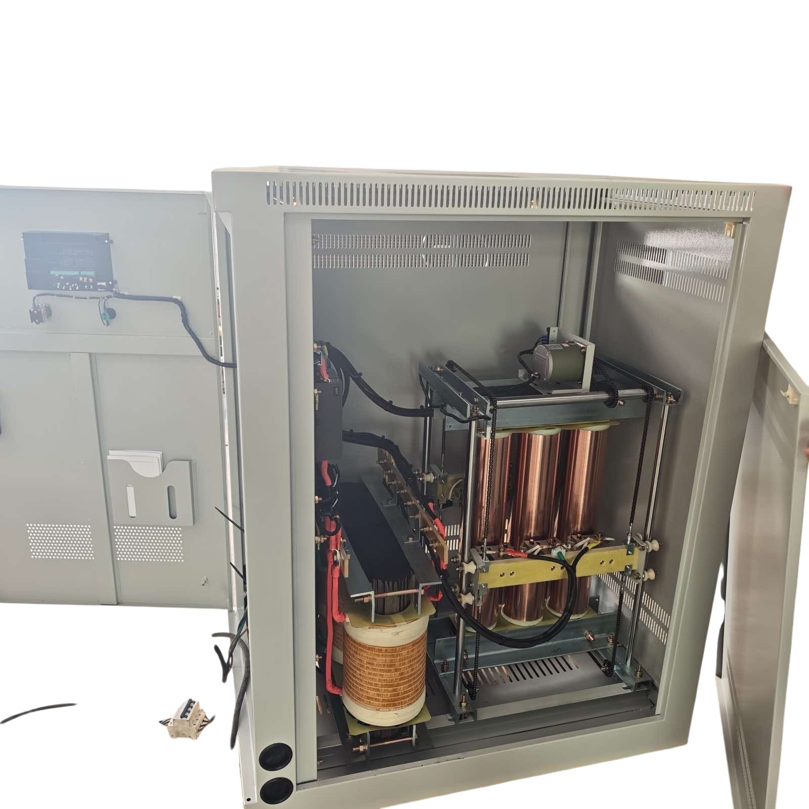 Автоматичен Стабилизатор на ток и напрежение 200 kVA BULPOWER с LED дисплей 5 Автоматичен Стабилизатор на ток и напрежение 200 kVA BULPOWER с LED дисплей - Image 5