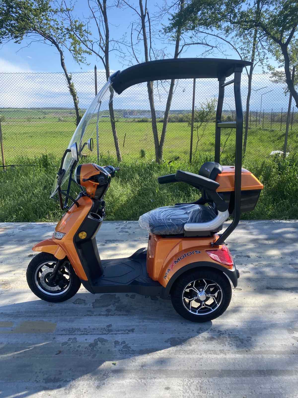 Електрическа триколка MaxMotors FM1 Lux Orange1800W 3 Електрическа триколка MaxMotors FM1 Lux Orange1800W - Image 3