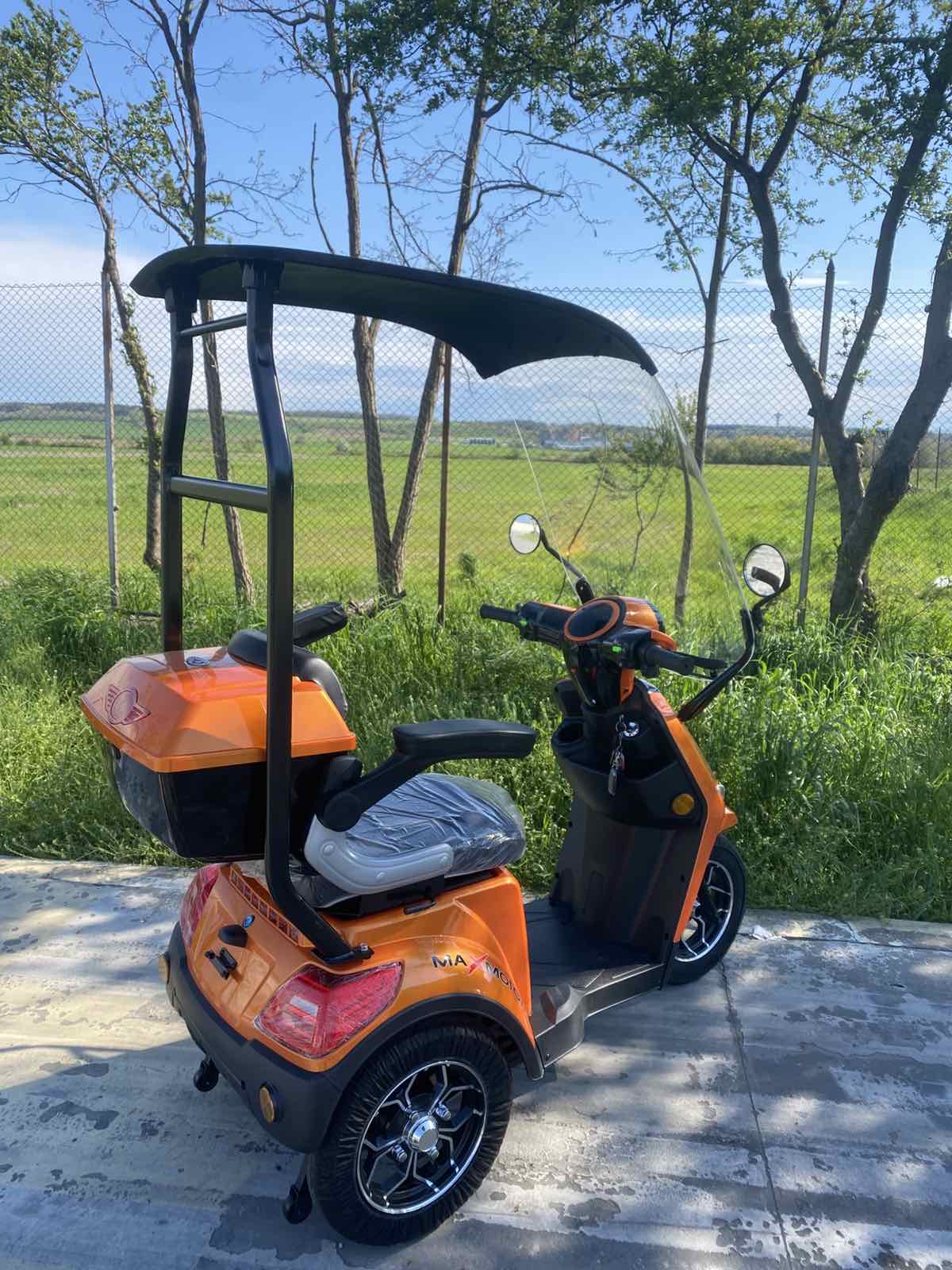 Електрическа триколка MaxMotors FM1 Lux Orange1800W 5 Електрическа триколка MaxMotors FM1 Lux Orange1800W - Image 5