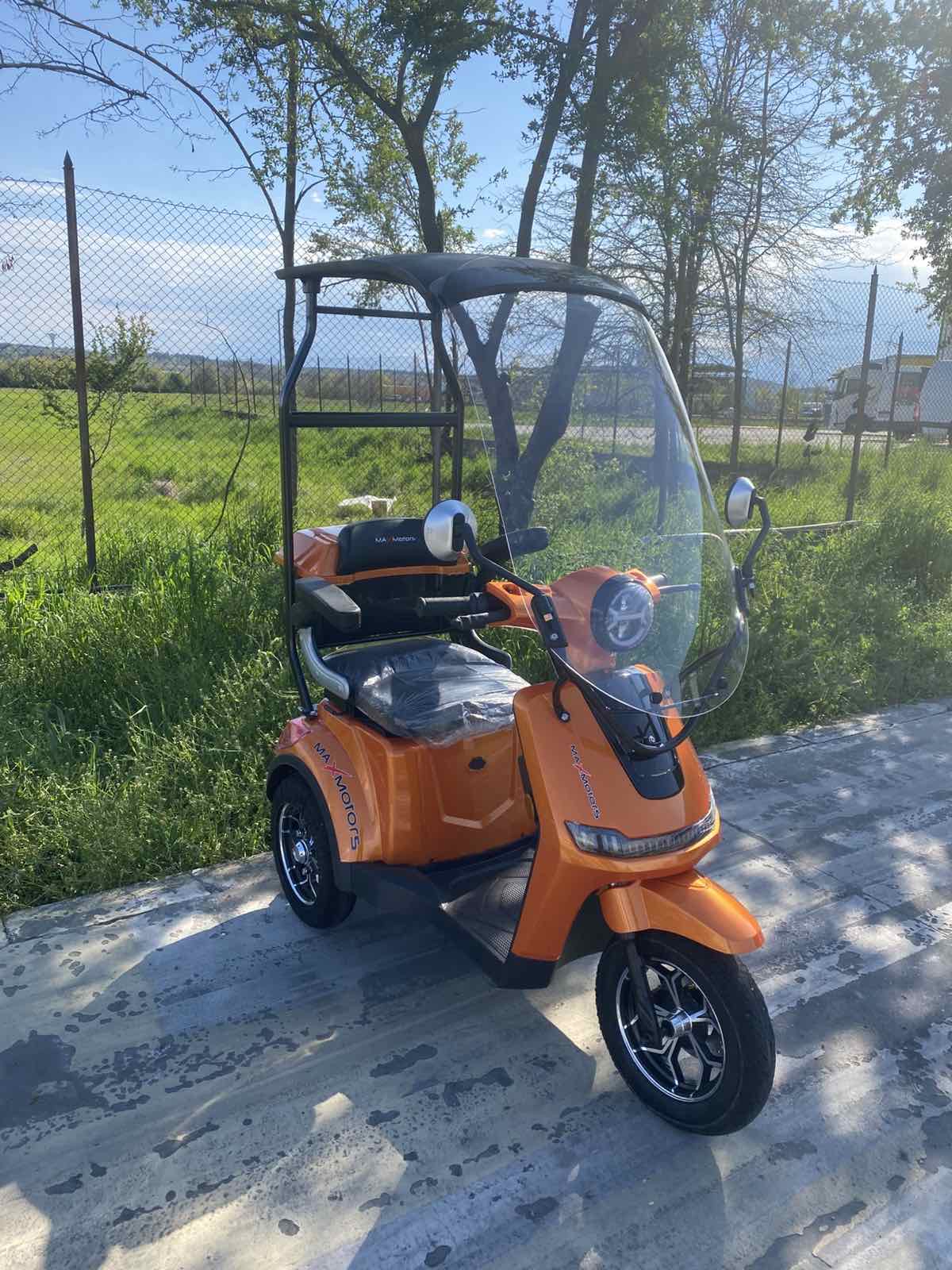 Електрическа триколка MaxMotors FM1 Lux Orange1800W 8 Електрическа триколка MaxMotors FM1 Lux Orange1800W - Image 8