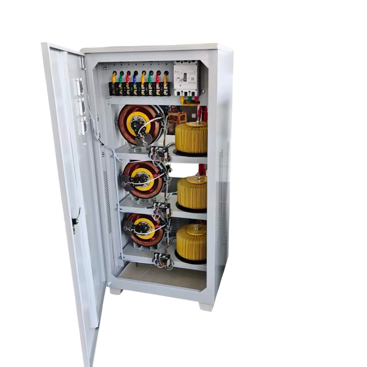 Автоматичен Стабилизатор на ток и напрежение 100 kVA BULPOWER с LED дисплей 3 Автоматичен Стабилизатор на ток и напрежение 100 kVA BULPOWER с LED дисплей - Image 3